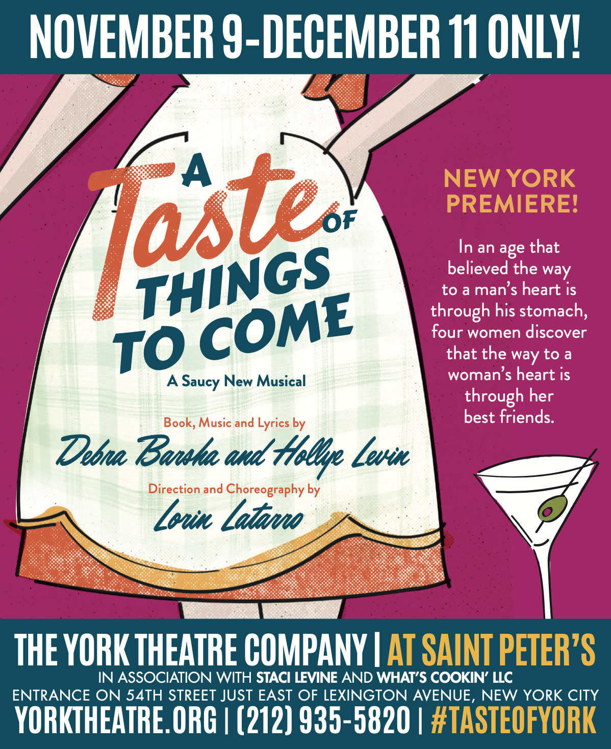 Taste of Things to come poster