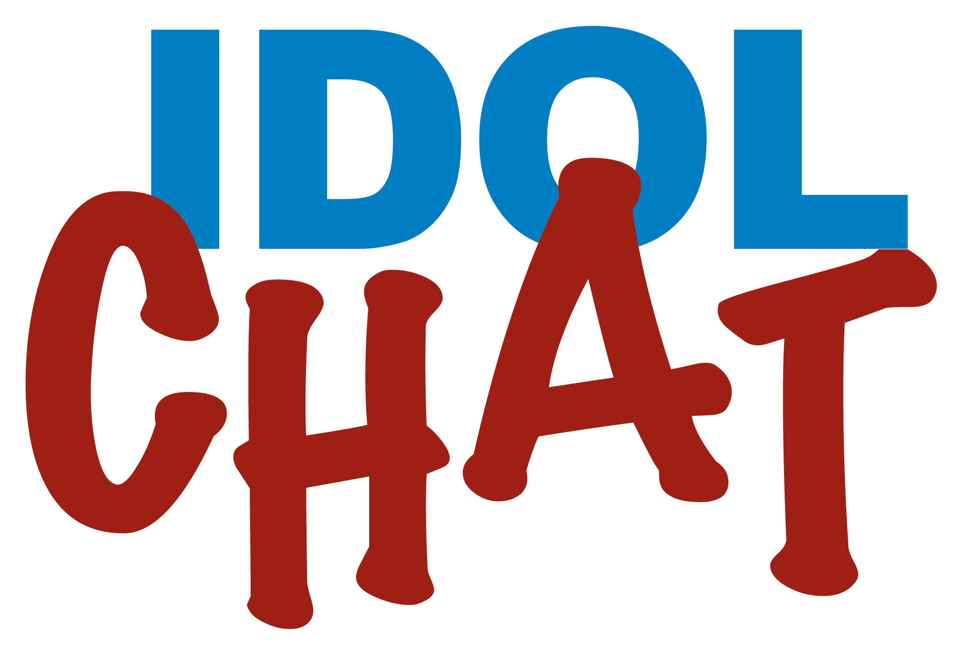idol chat logo RED copy