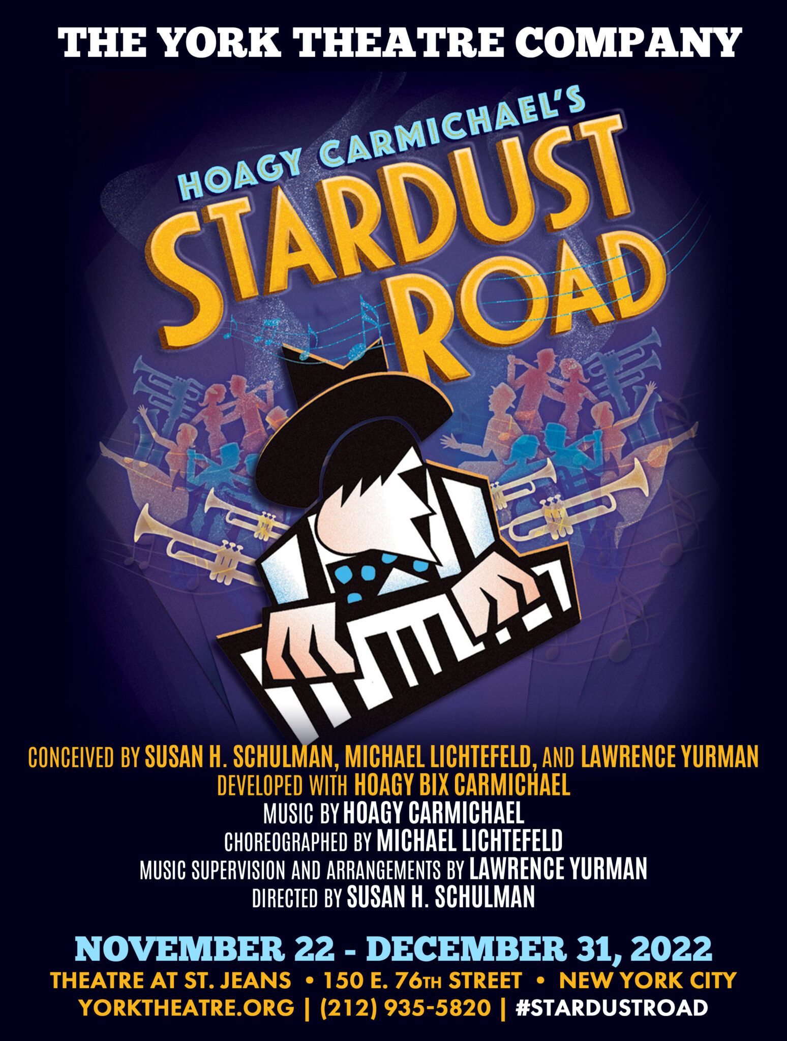 Hoagy Carmichael's Stardust Road Poster